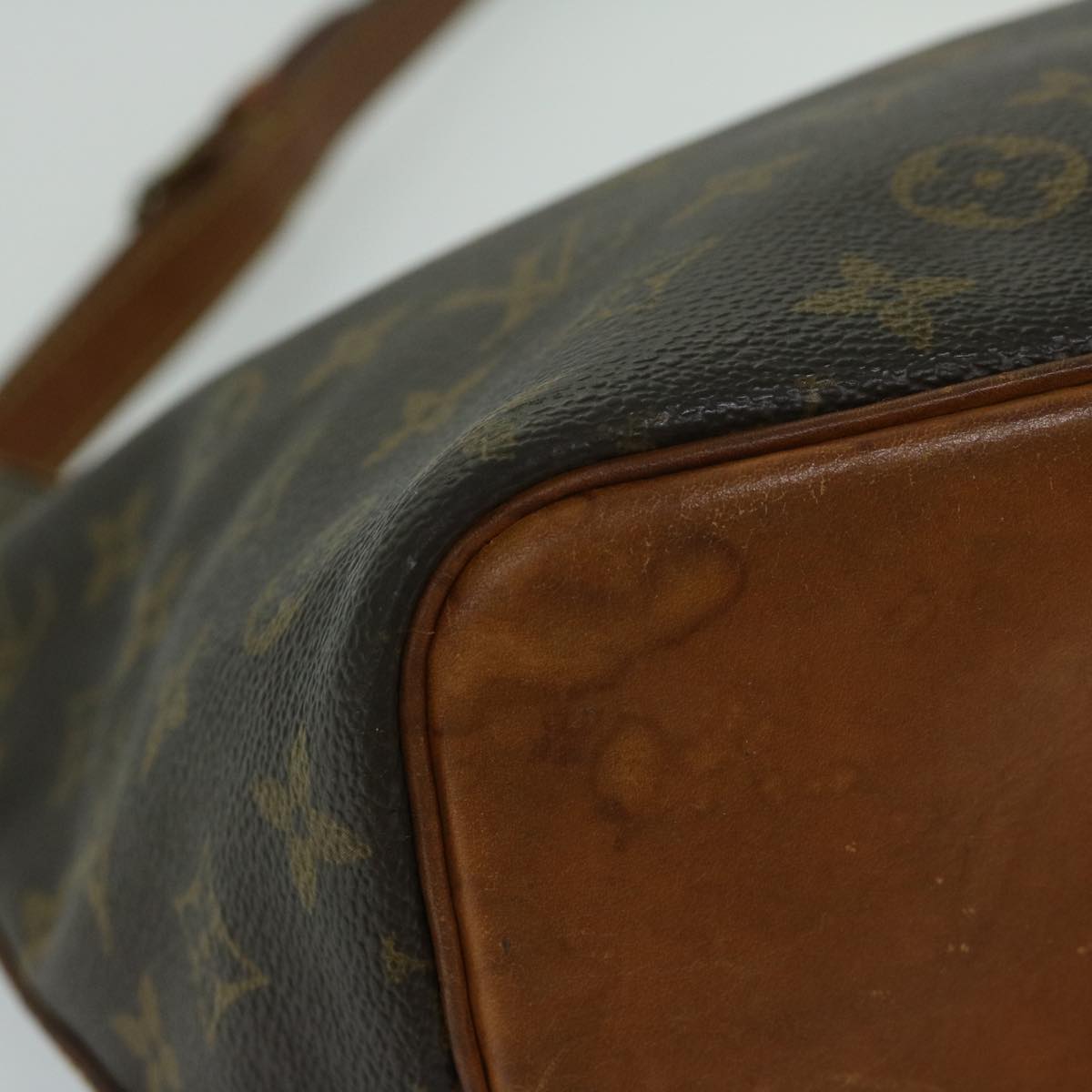 LOUIS VUITTON Monogram Petit Noe Shoulder Bag M42226 LV Auth yk11003