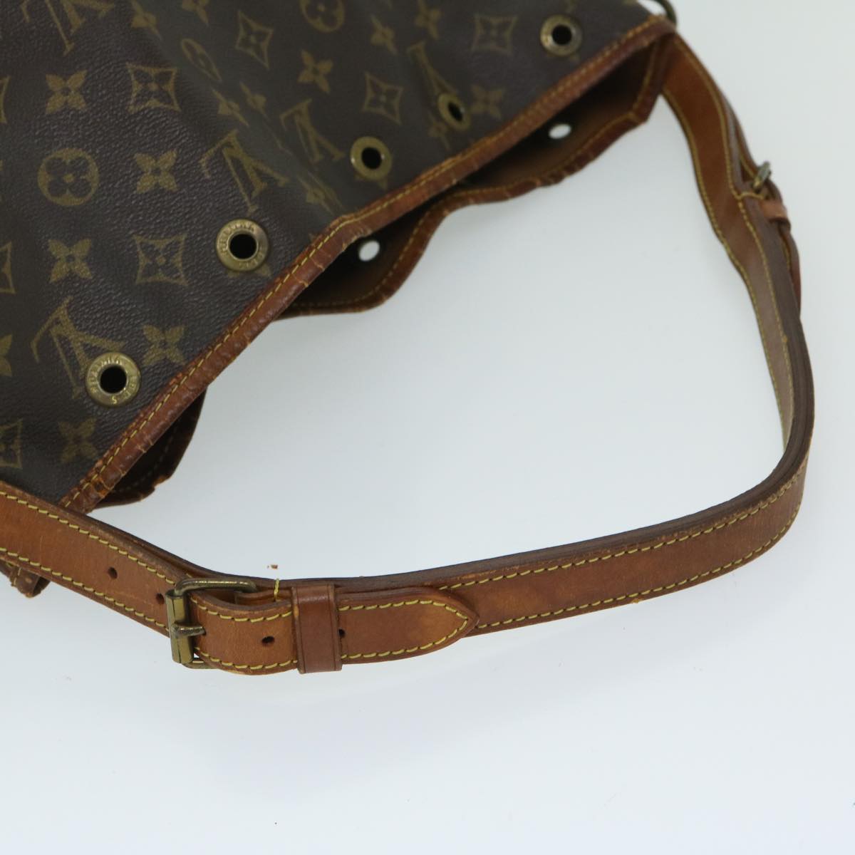 LOUIS VUITTON Monogram Petit Noe Shoulder Bag M42226 LV Auth yk11003