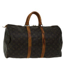 LOUIS VUITTON Monogram Keepall 45 Boston Bag M41428 LV Auth yk11007-1