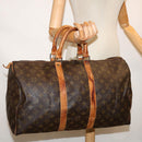 LOUIS VUITTON Monogram Keepall 45 Boston Bag M41428 LV Auth yk11007-21