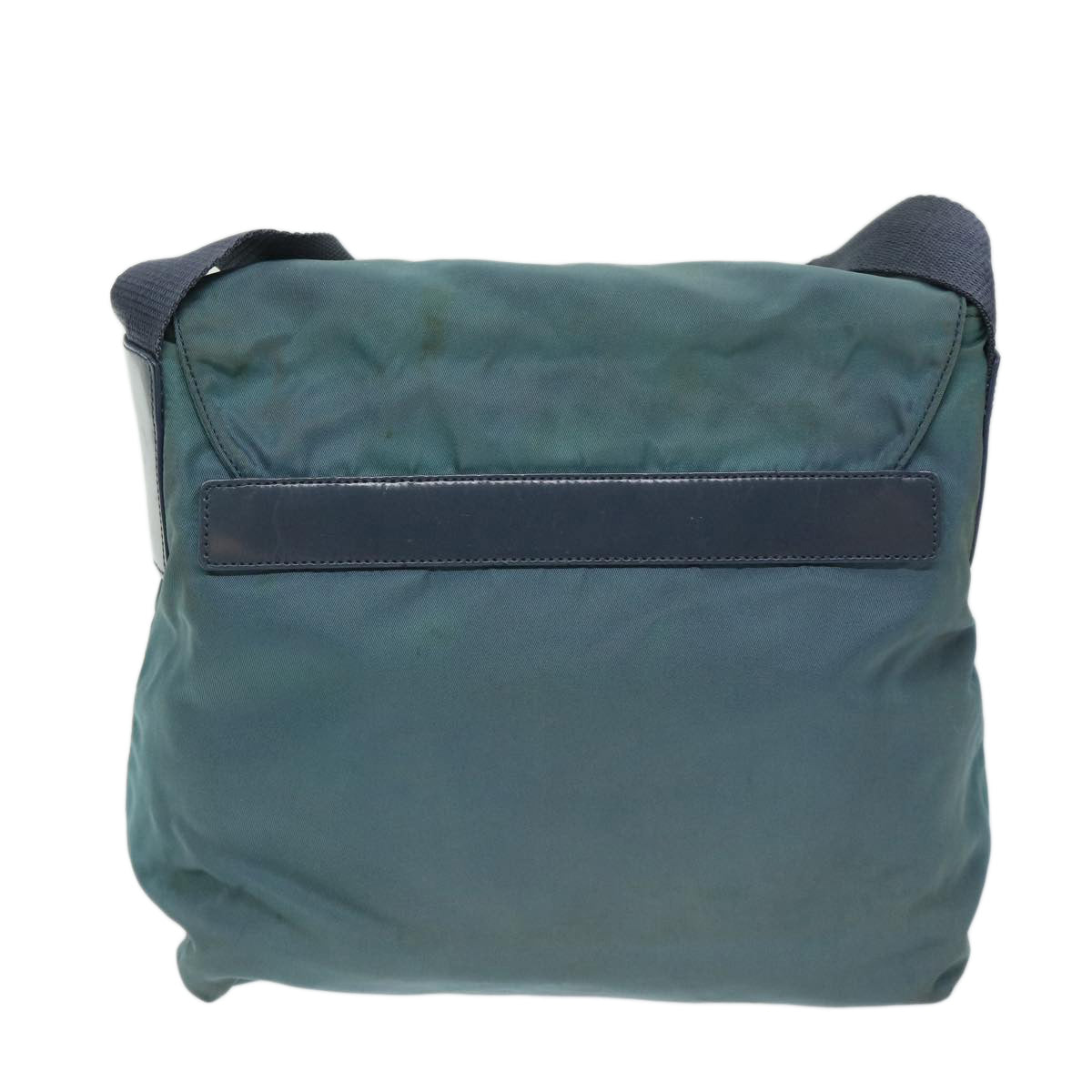 PRADA Shoulder Bag Nylon Blue Auth yk11014 - 0