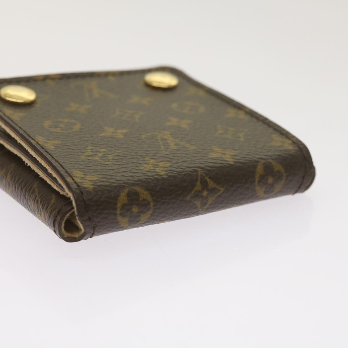 LOUIS VUITTON Monogram Jewelry Case Jewelry Box LV Auth yk11022