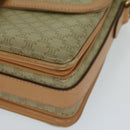 CELINE Macadam Canvas Shoulder Bag Beige Auth yk11025-9