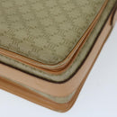 CELINE Macadam Canvas Shoulder Bag Beige Auth yk11025-15