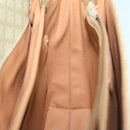 CELINE Macadam Canvas Shoulder Bag Beige Auth yk11025-18