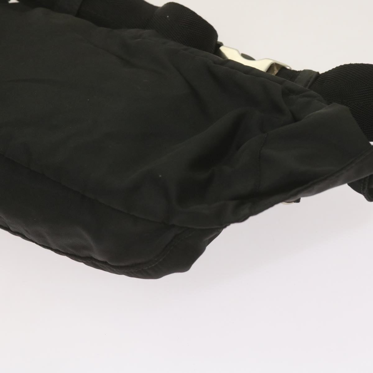 PRADA Body Bag Nylon Black Auth yk11044