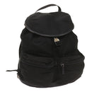 PRADA Backpack Nylon Black Auth yk11052-1