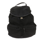 PRADA Backpack Nylon Black Auth yk11052-13
