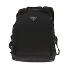 PRADA Backpack Nylon Black Auth yk11052-2
