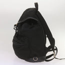 PRADA Backpack Nylon Black Auth yk11052-3