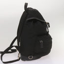 PRADA Backpack Nylon Black Auth yk11052-4