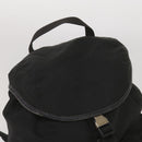 PRADA Backpack Nylon Black Auth yk11052-6