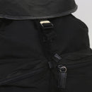PRADA Backpack Nylon Black Auth yk11052-7