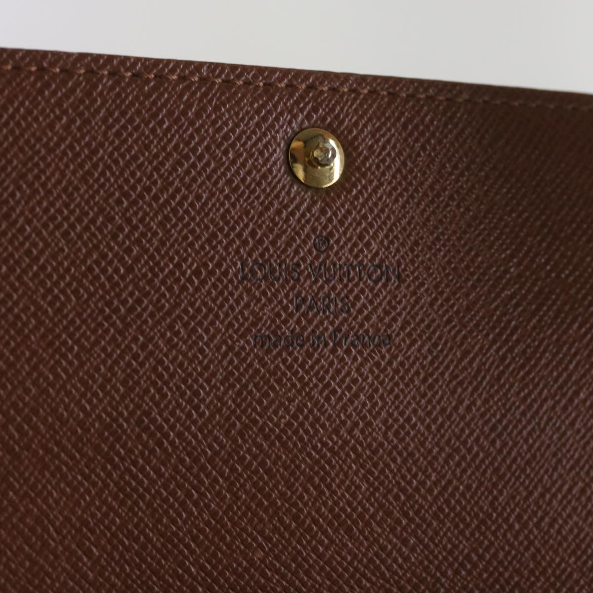 LOUIS VUITTON Monogram Portefeuille Sarah Long Wallet M60531 LV Auth yk11076