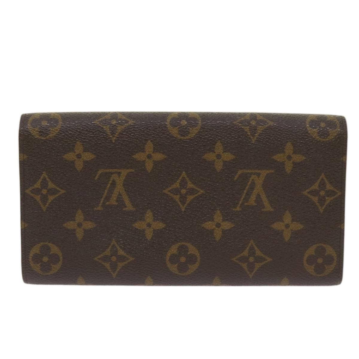 LOUIS VUITTON Monogram Portefeuille Sarah Long Wallet M60531 LV Auth yk11076 - 0