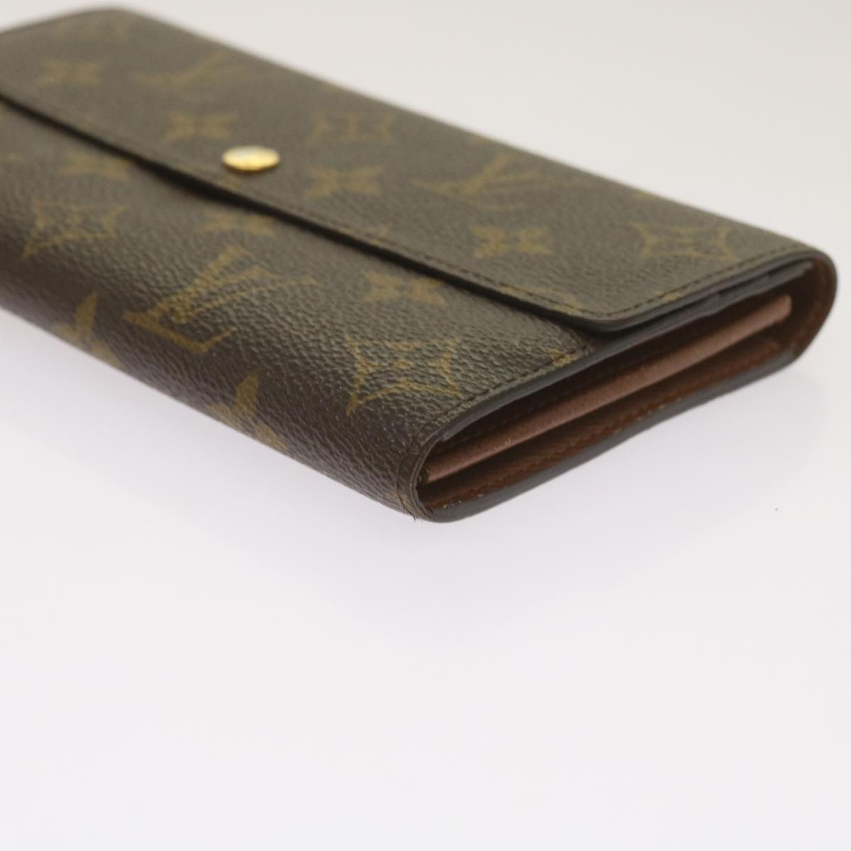 LOUIS VUITTON Monogram Portefeuille Sarah Long Wallet M60531 LV Auth yk11076