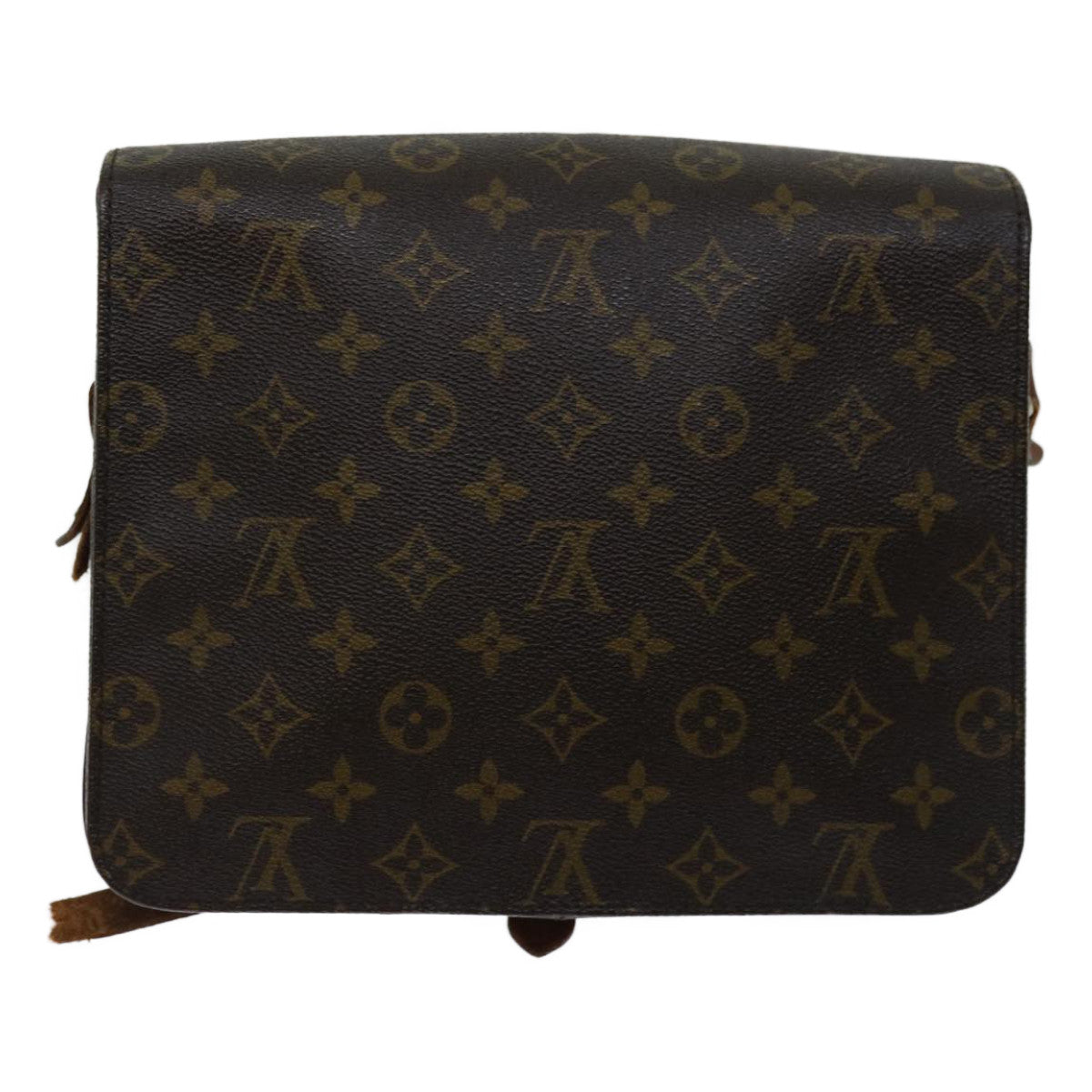 LOUIS VUITTON Monogram Cartouchiere GM Shoulder Bag M51252 LV Auth yk11082