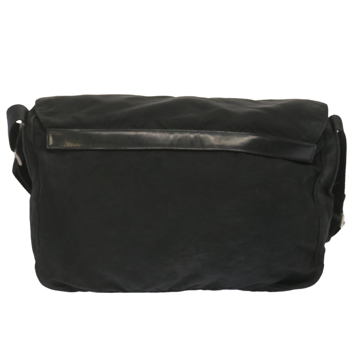 PRADA Shoulder Bag Nylon Black Auth yk11097 - 0