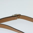 CELINE Macadam Canvas Shoulder Bag PVC Leather Brown Auth yk11104-8