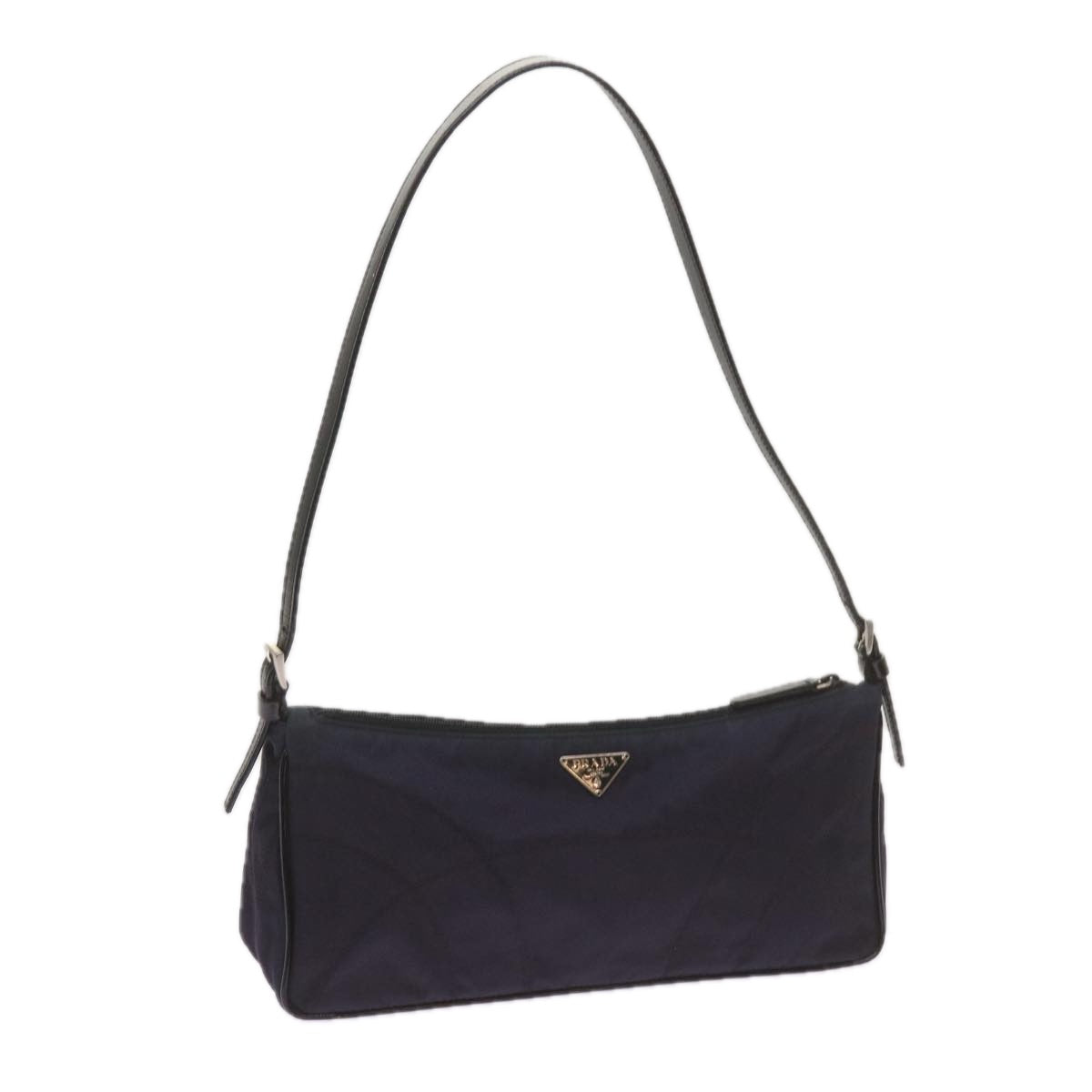 PRADA Shoulder Bag Nylon Purple Auth yk11118