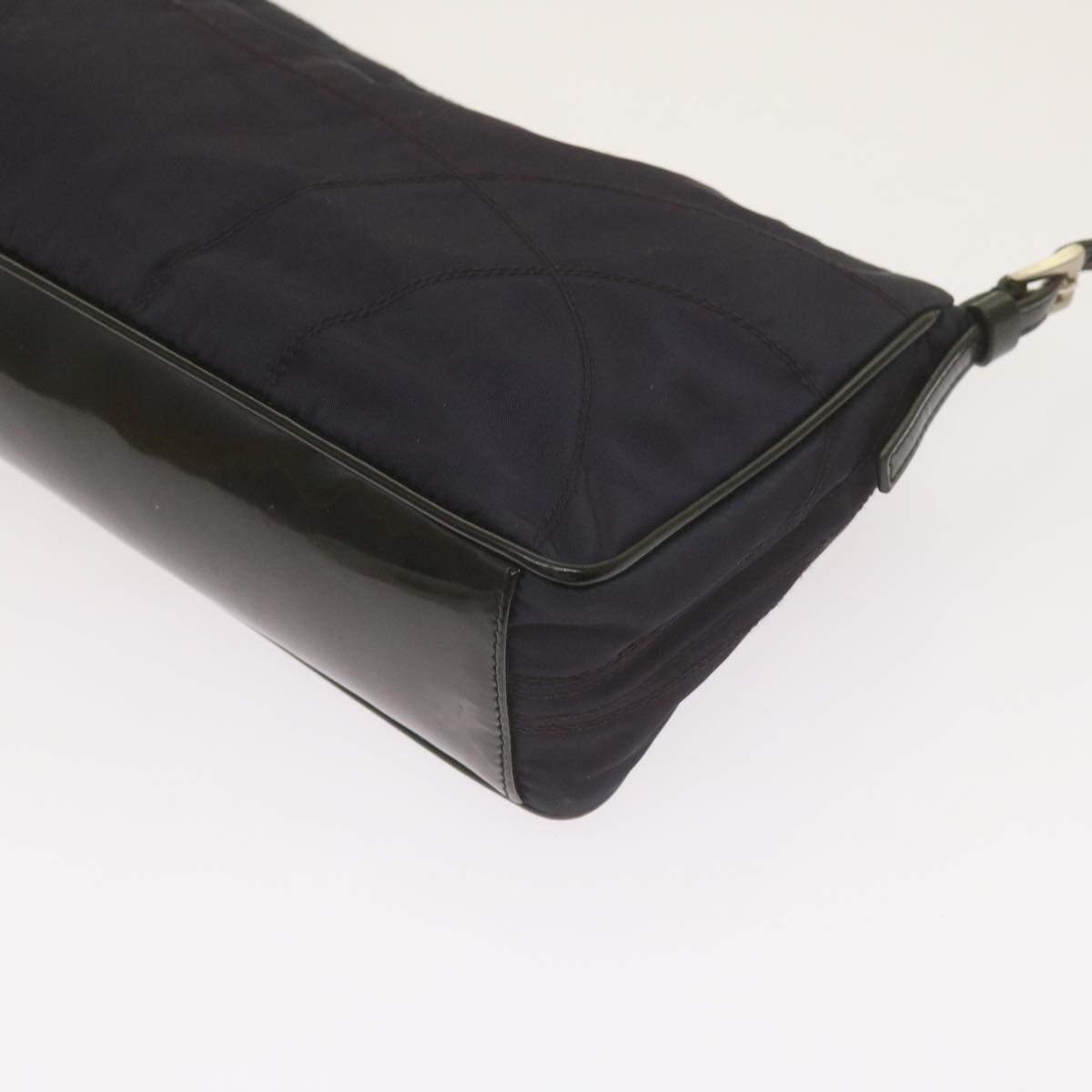 PRADA Shoulder Bag Nylon Purple Auth yk11118