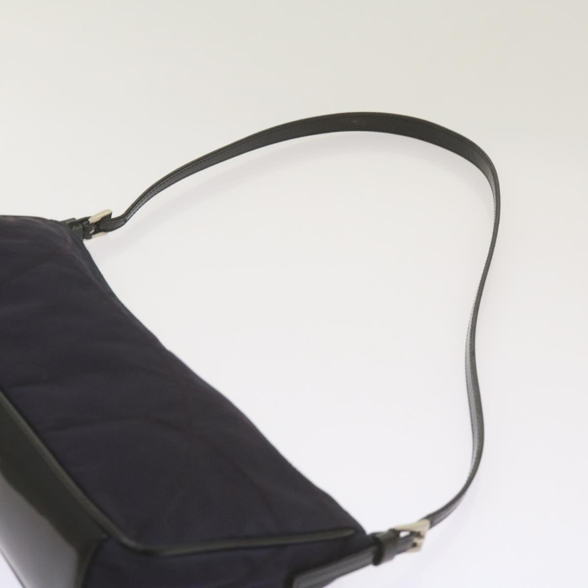 PRADA Shoulder Bag Nylon Purple Auth yk11118
