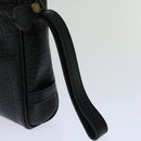 Burberrys Clutch Bag Leather Black Auth yk11126-9