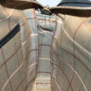 Burberrys Clutch Bag Leather Black Auth yk11126-19