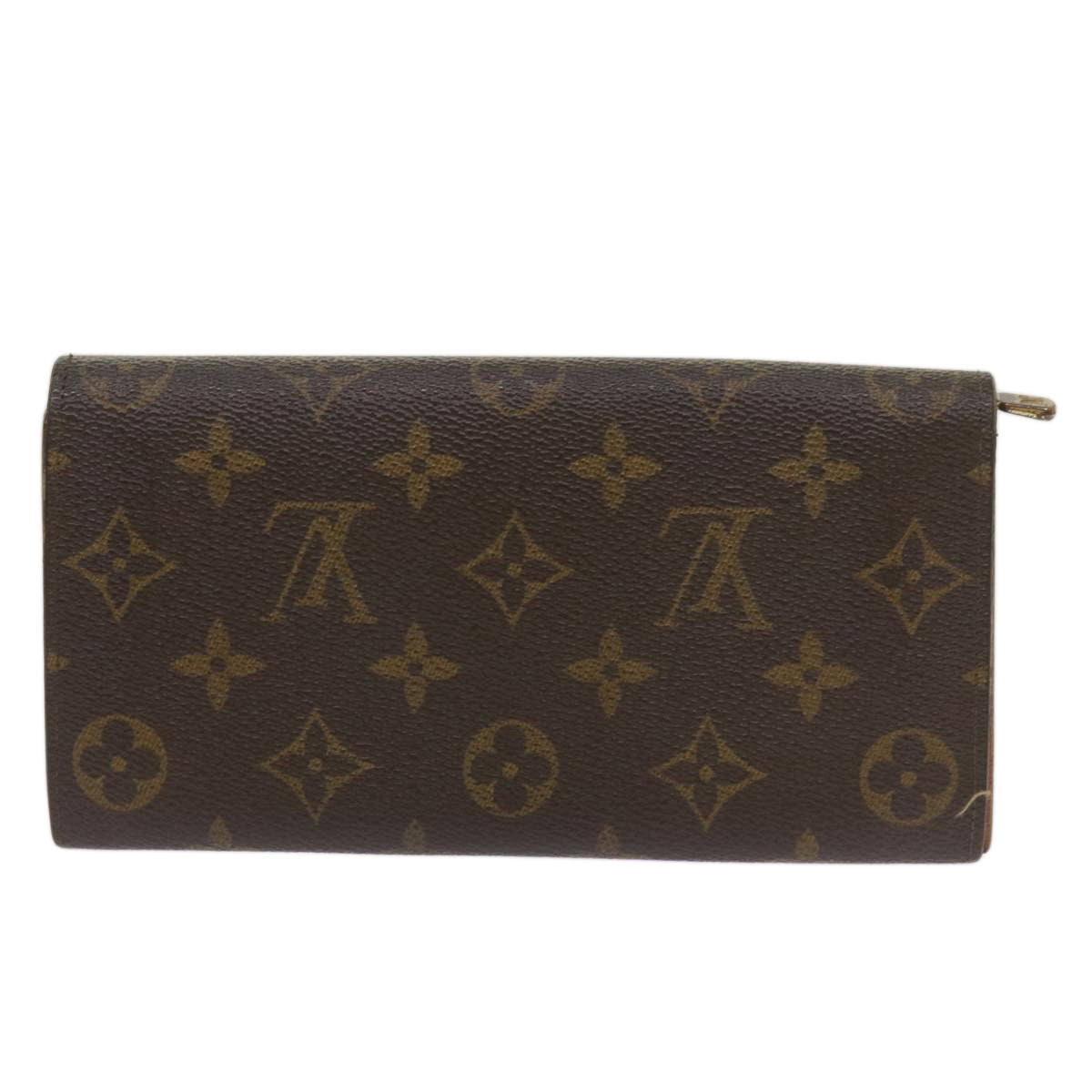 LOUIS VUITTON Monogram Pochette Porte Monnaie Credit Wallet M61725 Auth yk11133 - 0