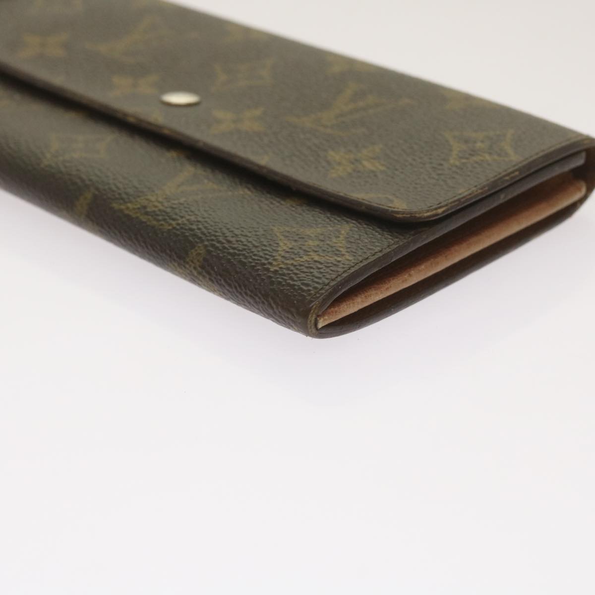 LOUIS VUITTON Monogram Pochette Porte Monnaie Credit Wallet M61725 Auth yk11133