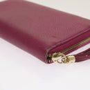 GUCCI Soho Long Wallet Leather Pink 291102 Auth yk11136-15