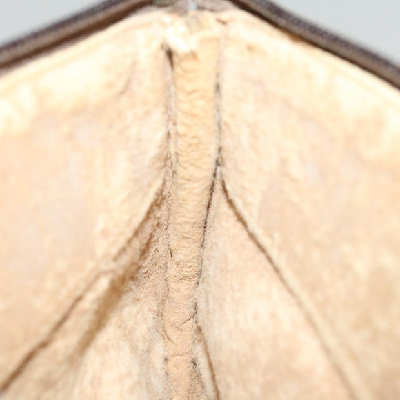 GUCCI GG Supreme Shoulder Bag PVC Beige 904 02 020 Auth yk11138