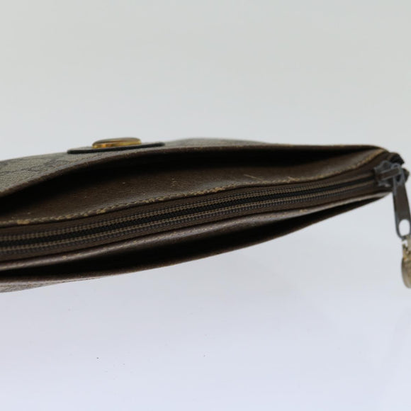 GUCCI GG Supreme Shoulder Bag PVC Beige 904 02 020 Auth yk11138