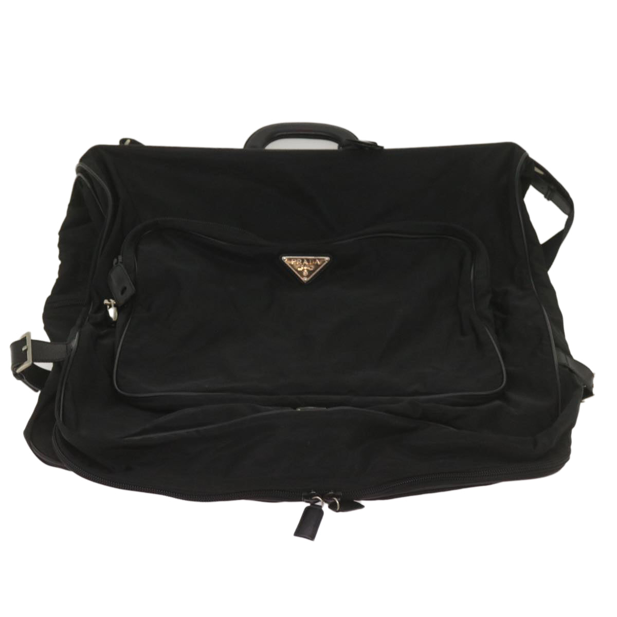 PRADA Garment Cover Nylon 2way Black Auth yk11149