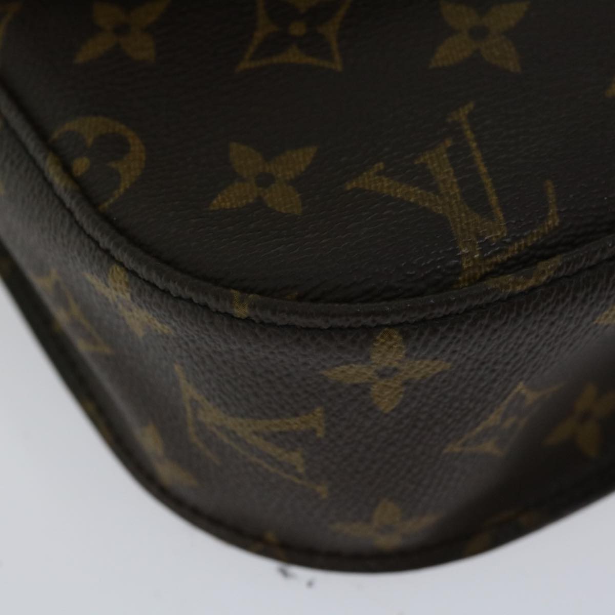 LOUIS VUITTON Monogram Saint Cloud GM Shoulder Bag M51242 LV Auth yk11154