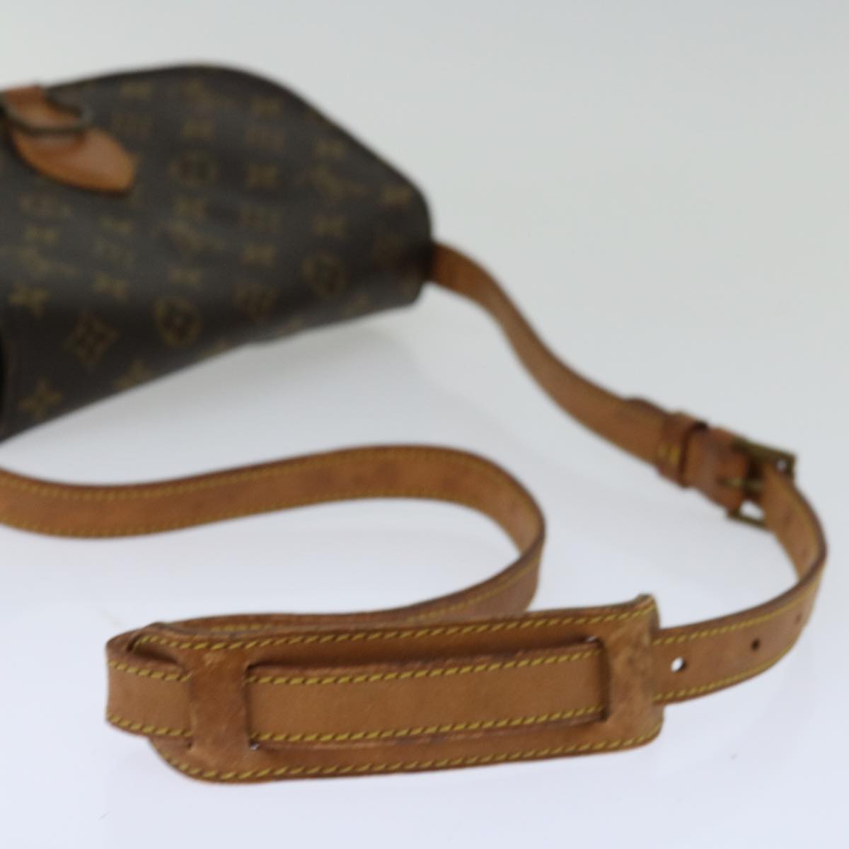 LOUIS VUITTON Monogram Saint Cloud GM Shoulder Bag M51242 LV Auth yk11154