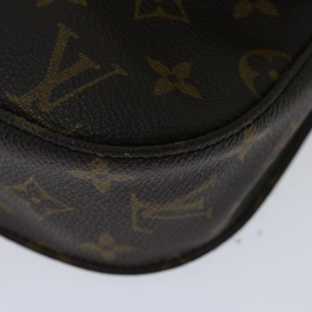 LOUIS VUITTON Monogram Saint Cloud GM Shoulder Bag M51242 LV Auth yk11160