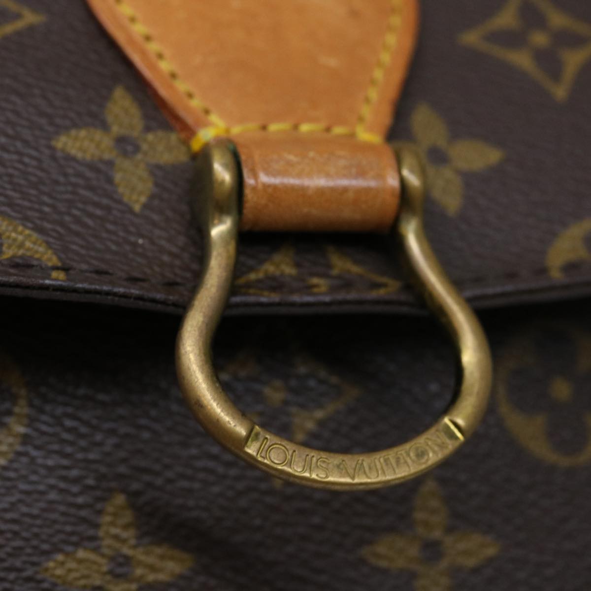 LOUIS VUITTON Monogram Saint Cloud GM Shoulder Bag M51242 LV Auth yk11160