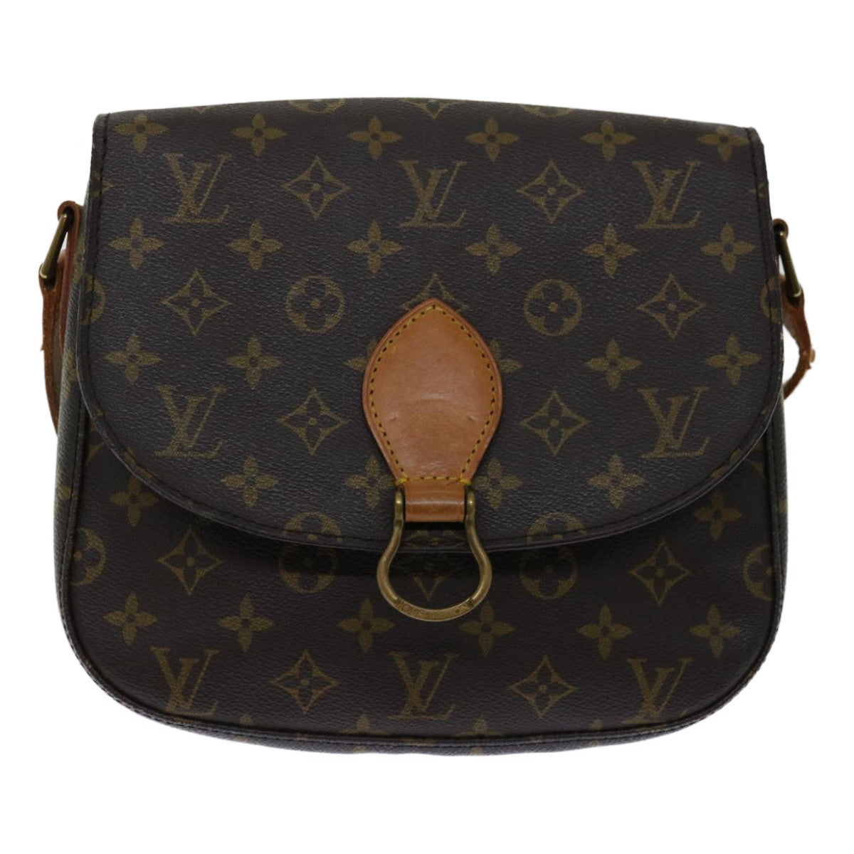 LOUIS VUITTON Monogram Saint Cloud GM Shoulder Bag M51242 LV Auth yk11160