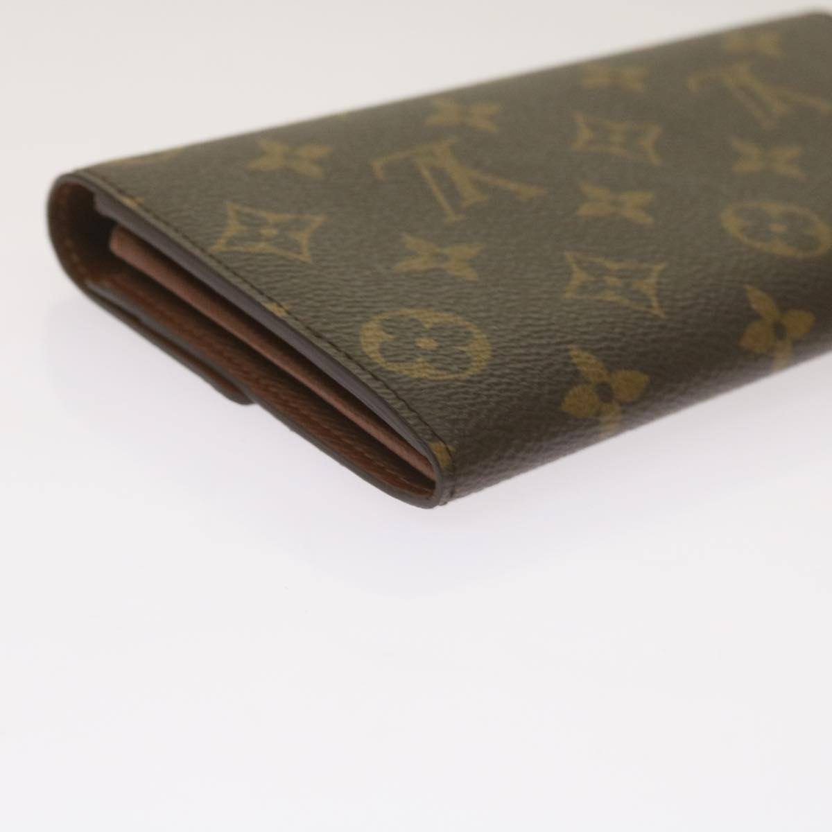 LOUIS VUITTON Monogram Pochette Porte Monnaie Credit Wallet M61725 Auth yk11162