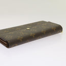 LOUIS VUITTON Monogram Pochette Porte Monnaie Credit Wallet M61725 Auth yk11162-5