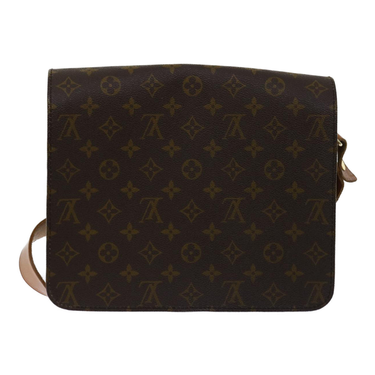 LOUIS VUITTON Monogram Cartouchiere GM Shoulder Bag Vintage M51252 Auth yk11181