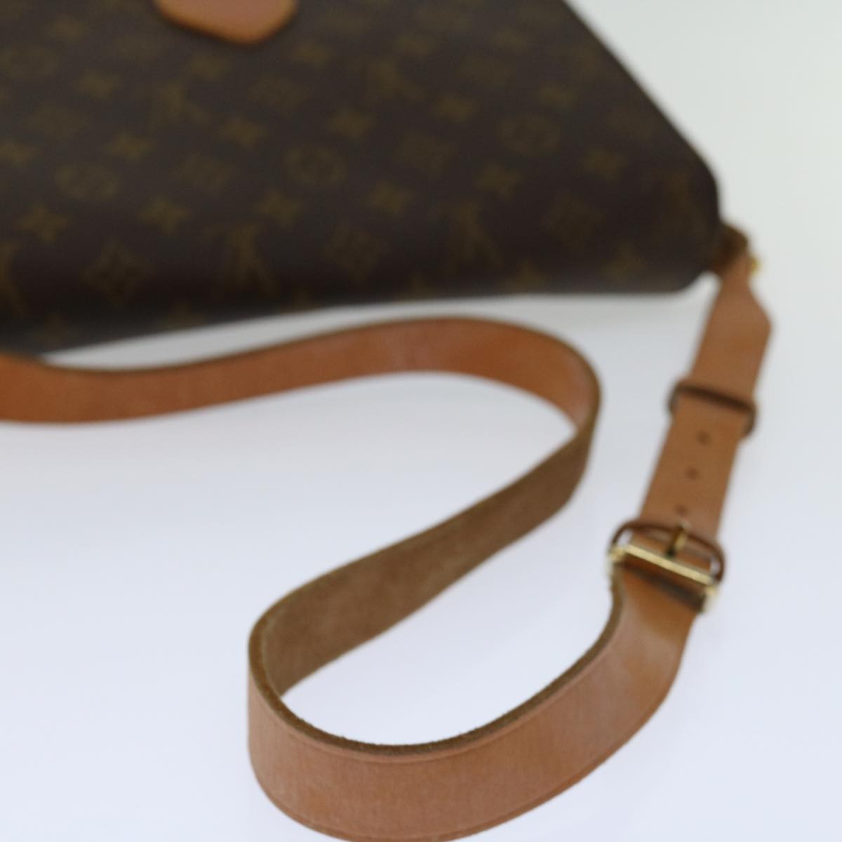 LOUIS VUITTON Monogram Cartouchiere GM Shoulder Bag Vintage M51252 Auth yk11181