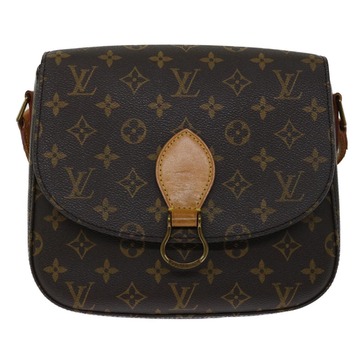 LOUIS VUITTON Monogram Saint Cloud GM Shoulder Bag M51242 LV Auth yk11183