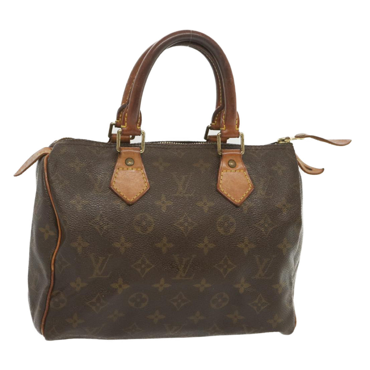 LOUIS VUITTON Monogram Speedy 25 Hand Bag M41528 LV Auth yk11196