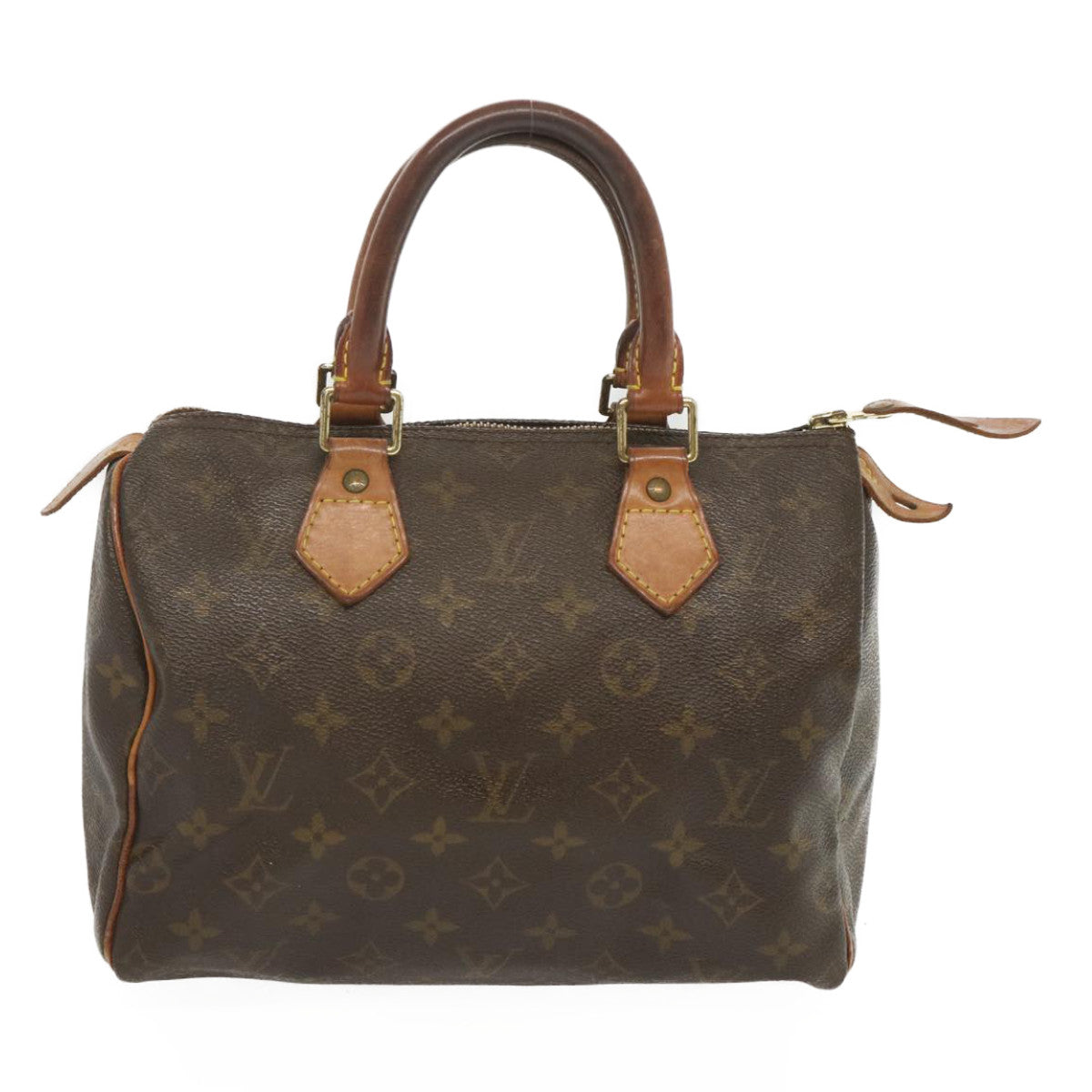 LOUIS VUITTON Monogram Speedy 25 Hand Bag M41528 LV Auth yk11196