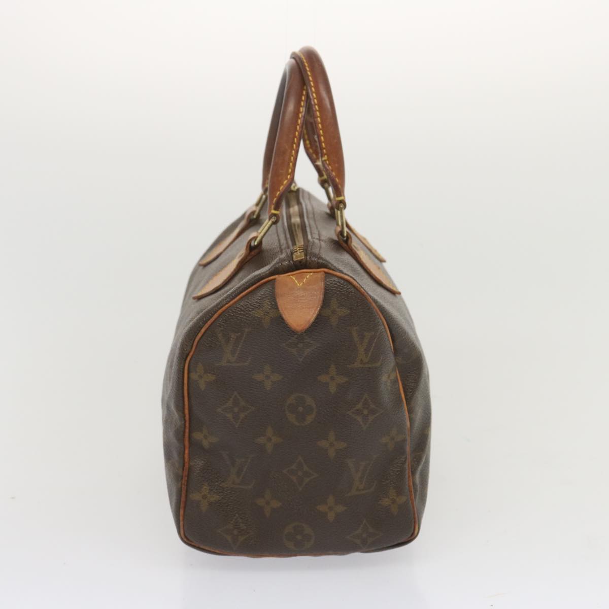 LOUIS VUITTON Monogram Speedy 25 Hand Bag M41528 LV Auth yk11196