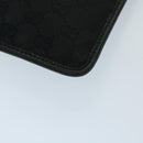 GUCCI GG Canvas Shoulder Bag Black 27639 Auth yk11209-8