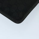 GUCCI GG Canvas Shoulder Bag Black 27639 Auth yk11209-16