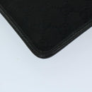 GUCCI GG Canvas Shoulder Bag Black 27639 Auth yk11209-17